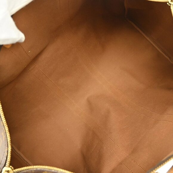 LOUIS VUITTON KEEPALL BANDOULIERE 55 DUFFLE MONOGRAM - Picture 11 of 12